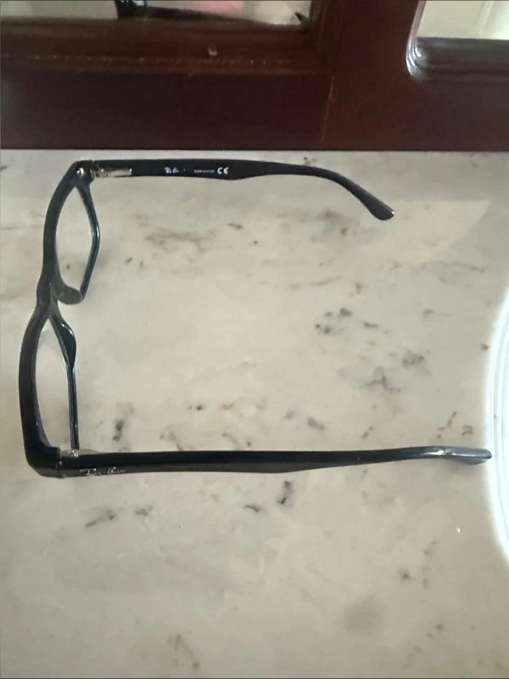 Ray Ban Classic Black Rectangular Glasses 5228